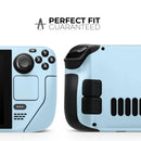 Baby Blue Pastel Color // Vinyl Skin Wrap for Steam Deck OLED & Steam Deck (LCD) — Soft Matte or Ultra Gloss