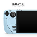 Baby Blue Pastel Color // Vinyl Skin Wrap for Steam Deck OLED & Steam Deck (LCD) — Soft Matte or Ultra Gloss