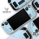 Baby Blue Pastel Color // Vinyl Skin Wrap for Steam Deck OLED & Steam Deck (LCD) — Soft Matte or Ultra Gloss