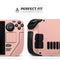 Baby Coral Pastel Color // Full Body Skin Decal Wrap Kit for the Steam Deck handheld gaming computer