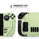 Baby Green Pastel Color // Vinyl Skin Wrap for Steam Deck OLED & Steam Deck (LCD) — Soft Matte or Ultra Gloss