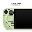 Baby Green Pastel Color // Vinyl Skin Wrap for Steam Deck OLED & Steam Deck (LCD) — Soft Matte or Ultra Gloss