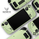 Baby Green Pastel Color // Vinyl Skin Wrap for Steam Deck OLED & Steam Deck (LCD) — Soft Matte or Ultra Gloss
