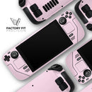 Baby Pink Pastel Color // Premium Vinyl Wrap Skin Kit Compatible with the Steam Deck & Steam Deck OLED
