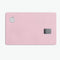 Baby Pink Solid Surface - Premium Protective Decal Skin-Kit for the Apple Credit Card