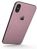 Baby Pink Solid Surface - iPhone X Skin-Kit