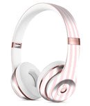 Baby Pink Vertical Stripes Full-Body Skin Kit for the Beats by Dre Solo 3 Wireless Headphones