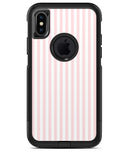 Baby Pink Vertical Stripes - iPhone X OtterBox Case & Skin Kits