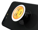 Bashful Smile Emoticon Emoji - Skin Kit for PopSockets and other Smartphone Extendable Grips & Stands