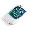 Be Wild and Free iPhone 6/6s or 6/6s Plus 2-Piece Hybrid INK-Fuzed Case