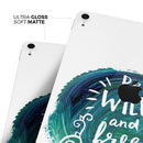 Be Wild and Free - Full Body Skin Decal for the Apple iPad Pro 12.9", 11", 10.5", 9.7", Air or Mini (All Models Available)