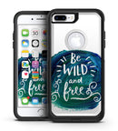 Be Wild and Free - iPhone 7 or 7 Plus Commuter Case Skin Kit