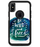 Be Wild and Free - iPhone X OtterBox Case & Skin Kits
