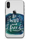 Be Wild and Free - iPhone X Skin-Kit