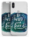 Be Wild and Free - iPhone X Skin-Kit