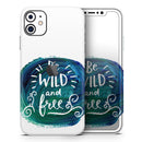 Be Wild and Free  - Protective Skin Wrap & Decal – Compatible with iPhone SE to iPhone 17 Pro Max (All Models)