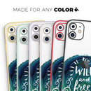 Be Wild and Free  - Protective Skin Wrap & Decal – Compatible with iPhone SE to iPhone 17 Pro Max (All Models)
