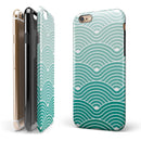Beach Hotel Wallpaper Waves iPhone 6/6s or 6/6s Plus 2-Piece Hybrid INK-Fuzed Case
