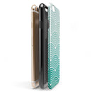 Beach Hotel Wallpaper Waves iPhone 6/6s or 6/6s Plus 2-Piece Hybrid INK-Fuzed Case