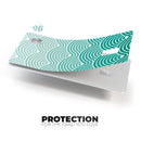 Beach Hotel Wallpaper Waves - Premium Protective Decal Skin-Kit for the Apple Credit Card