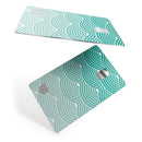 Beach Hotel Wallpaper Waves - Premium Protective Decal Skin-Kit for the Apple Credit Card