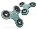 Beach Hotel Wallpaper Waves Full-Body Fidget Spinner Skin-Kit