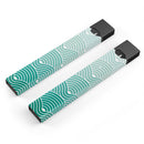 Beach Hotel Wallpaper Waves - Premium Decal Protective Skin-Wrap Sticker compatible with the Juul Labs vaping device