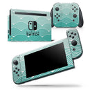 Beach Hotel Wallpaper Waves - Skin Wrap Decal for Nintendo Switch Lite Console & Dock - 3DS XL - 2DS - Pro - DSi - Wii - Joy-Con Gaming Controller