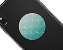 Beach Hotel Wallpaper Waves - Skin Kit for PopSockets and other Smartphone Extendable Grips & Stands