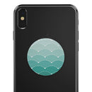 Beach Hotel Wallpaper Waves - Skin Kit for PopSockets and other Smartphone Extendable Grips & Stands