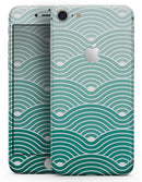 Beach Hotel Wallpaper Waves - Skin-kit for the iPhone 8 or 8 Plus