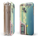 Beach Trip iPhone 6/6s or 6/6s Plus 2-Piece Hybrid INK-Fuzed Case