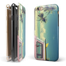 Beach Trip iPhone 6/6s or 6/6s Plus 2-Piece Hybrid INK-Fuzed Case