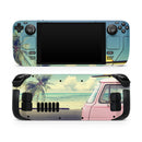 Beach Trip // Full Body Skin Decal Wrap Kit for the Steam Deck handheld gaming computer