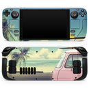 Beach Trip // Full Body Skin Decal Wrap Kit for the Steam Deck handheld gaming computer