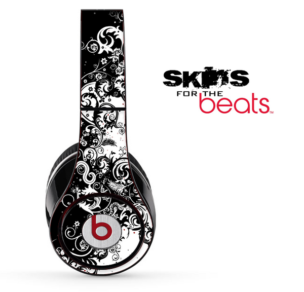 Abstract Black & White Swirls Skin for the Beats by Dre