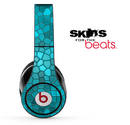 Aqua Blue Tiled V4 Skin for the Beats by Dre Solo, Studio, Wireless, Pro or Mixr