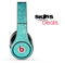Aqua Green Tiled V4 Skin for the Beats by Dre Solo, Studio, Wireless, Pro or Mixr