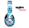 Abstract Blue Swirled V4 Skin for the Beats by Dre Solo, Studio, Wireless, Pro or Mixr