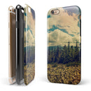 Beatuful Scenic Mountain View iPhone 6/6s or 6/6s Plus 2-Piece Hybrid INK-Fuzed Case