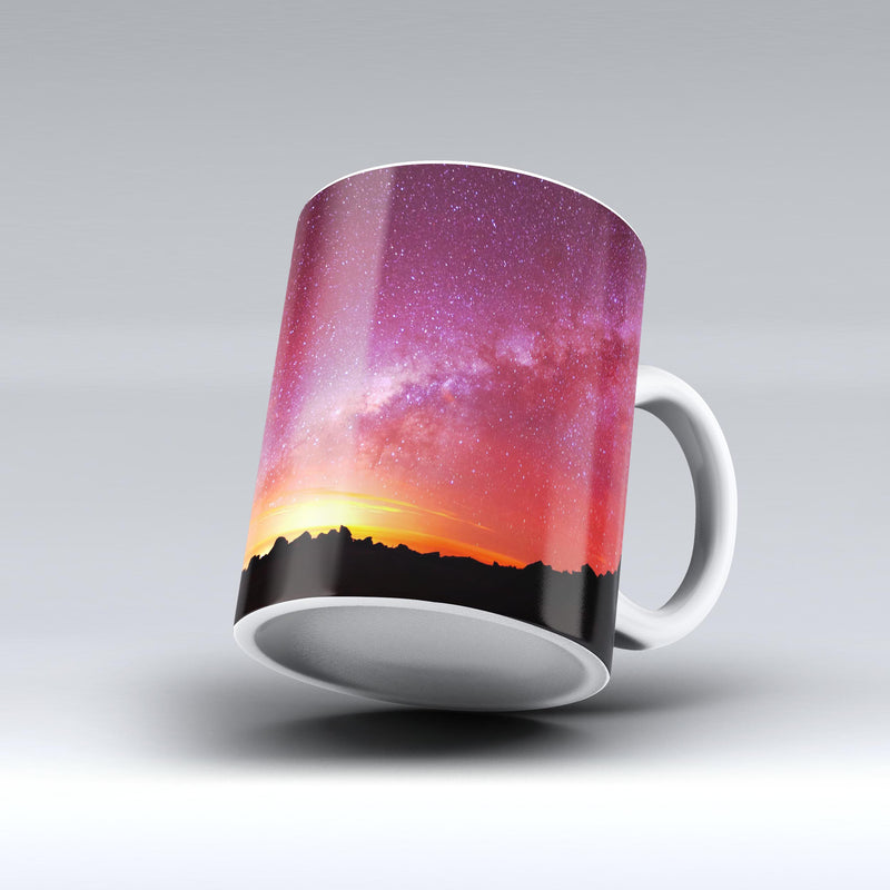 The-Beautiful-Milky-Way-Sunset-ink-fuzed-Ceramic-Coffee-Mug