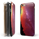 Beautiful Milky Way Sunset iPhone 6/6s or 6/6s Plus 2-Piece Hybrid INK-Fuzed Case