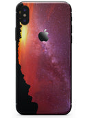 Beautiful Milky Way Sunset - iPhone X Skin-Kit