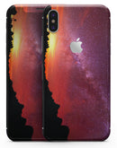 Beautiful Milky Way Sunset - iPhone X Skin-Kit