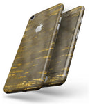Beyond the Darkness a golden field - Skin-kit for the iPhone 8 or 8 Plus