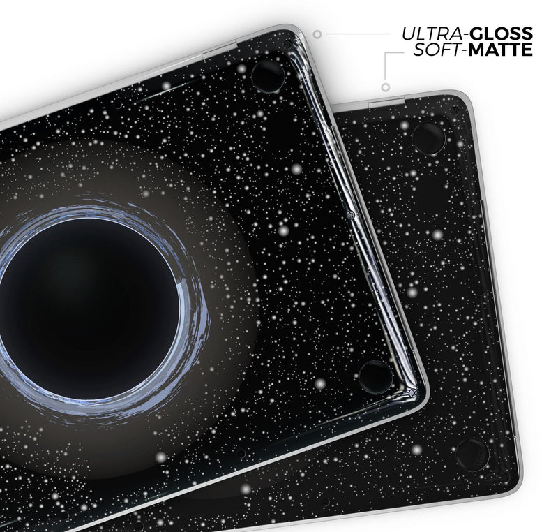 Black Hole - Skin Decal Wrap Kit Compatible with the Apple MacBook Pro, Pro with Touch Bar or Air (11", 12", 13", 15" & 16" - All Versions Available)