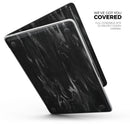 Black & Silver Marble Swirl V2 - Skin Decal Wrap Kit Compatible with the Apple MacBook Pro, Pro with Touch Bar or Air (11", 12", 13", 15" & 16" - All Versions Available)