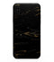 Black & Gold Marble Swirl V10 - iPhone XS MAX, XS/X, 8/8+, 7/7+, 5/5S/SE Skin-Kit (All iPhones Available)