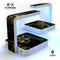 Black & Gold Marble Swirl V7 UV Germicidal Sanitizing Sterilizing Wireless Smart Phone Screen Cleaner + Charging Station