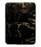 Black & Gold Marble Swirl V8 - iPhone XS MAX, XS/X, 8/8+, 7/7+, 5/5S/SE Skin-Kit (All iPhones Available)